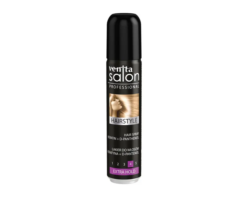 ⁨Venita Salon Professional Hair Spray Extra Hold Hairspray 75ml⁩ at Wasserman.eu