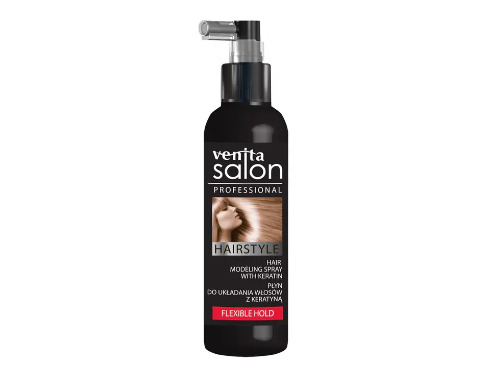 ⁨VENITA Salon Professional Płyn do układania włosów z Keratyną 130ml⁩ w sklepie Wasserman.eu