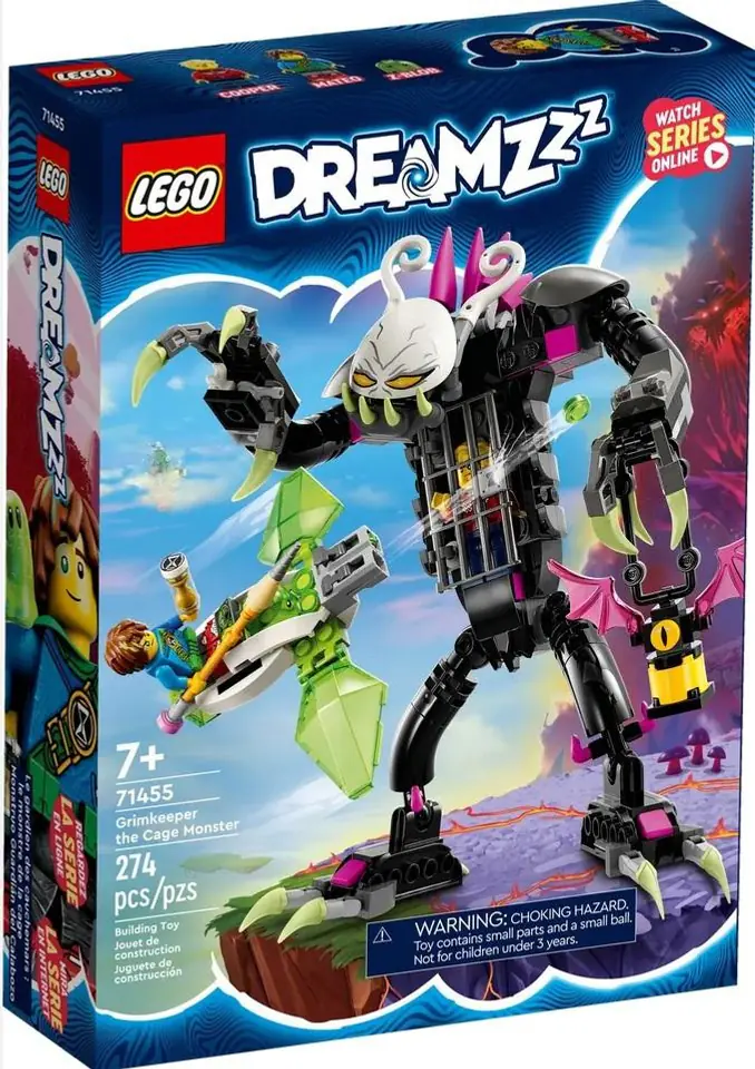 ⁨LEGO DREAMZZZ 71455 GRIMKEEPER THE CAGE MONSTER⁩ at Wasserman.eu