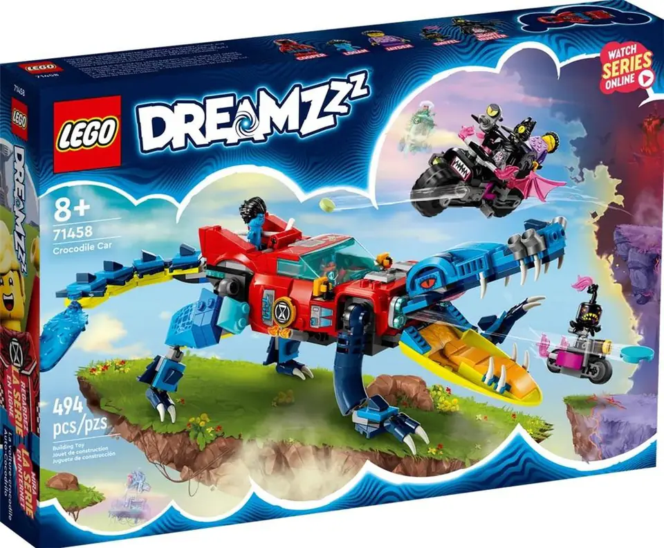 ⁨LEGO DREAMZZZ 71458 CROCODILE CAR⁩ at Wasserman.eu