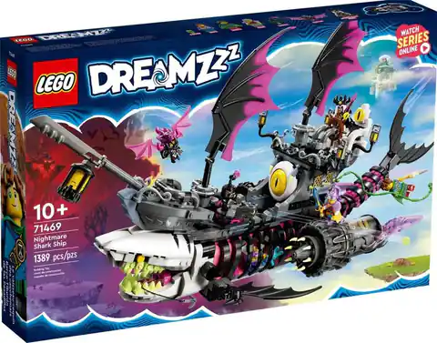 ⁨Lego DREAMZZZ 71469 Koszmarny Rekinokręt⁩ w sklepie Wasserman.eu