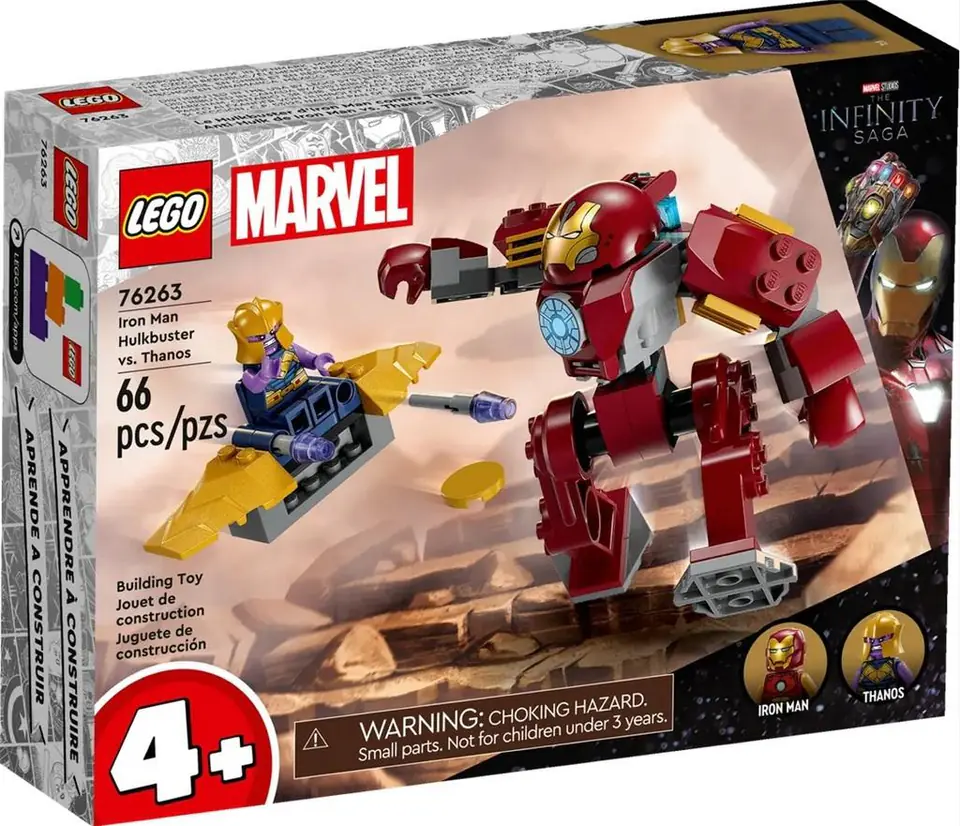 ⁨LEGO Super Heroes 76263 Iron Man Hulkbuster vs. Thanos⁩ at Wasserman.eu