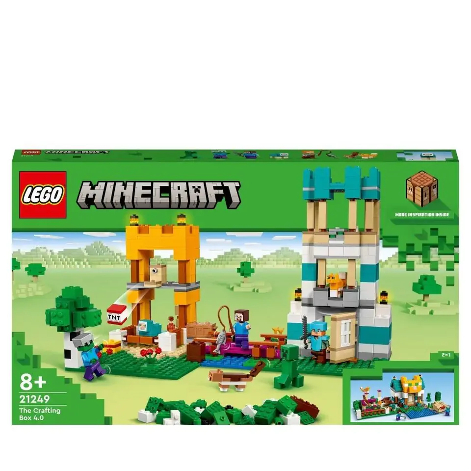 ⁨LEGO MINECRAFT 21249 THE CRAFTING BOX 4.0⁩ at Wasserman.eu