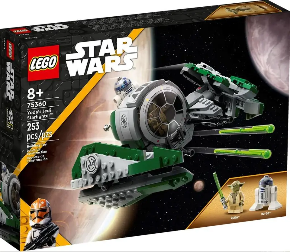 ⁨LEGO STAR WARS 75360 YODA'S JEDI STARFIGHTER⁩ at Wasserman.eu