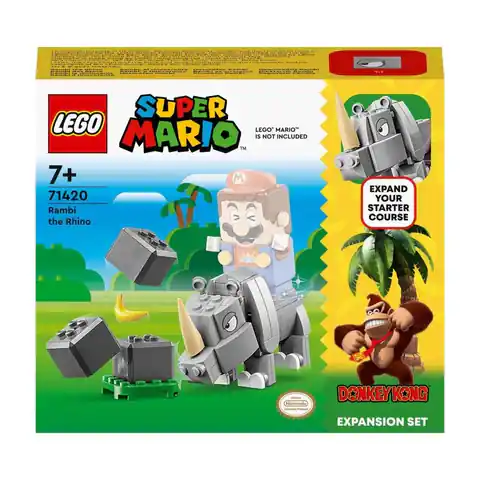 ⁨Lego SUPER MARIO 71420 Nosorożec Rambi - zestaw...⁩ w sklepie Wasserman.eu