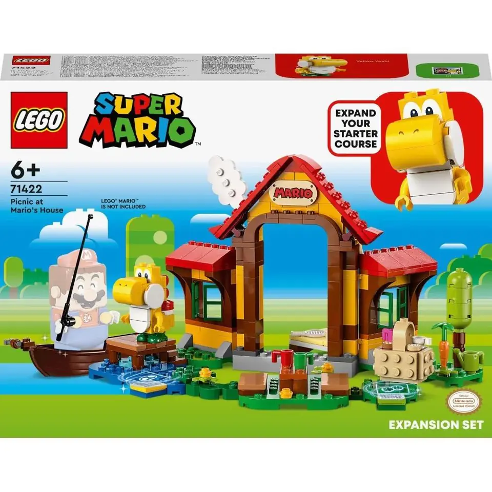 ⁨LEGO SUPER MARIO 71422 EXPANSION SET - PICNIC AT MARIO'S HOUSE⁩ at Wasserman.eu