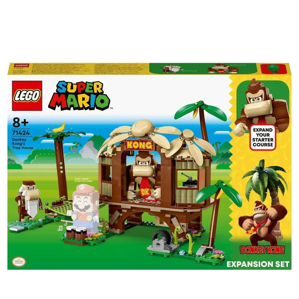 ⁨LEGO SUPER MARIO 71424 EXPANSION SET - DONKEY KONG'S TREE HOUSE⁩ at Wasserman.eu