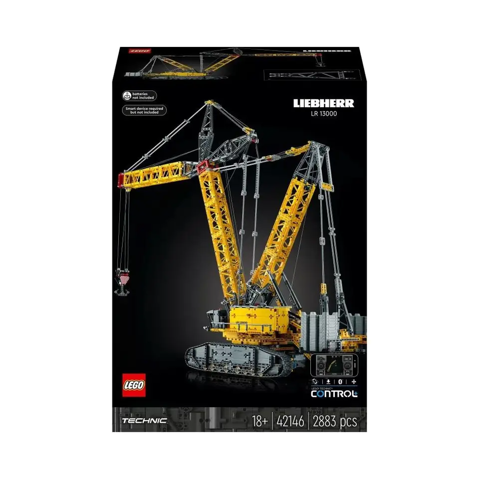 ⁨LEGO(R) TECHNIC 42146 Żuraw gąsienicowy Liebherr⁩ w sklepie Wasserman.eu