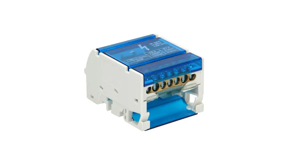 ⁨4-row distribution block, 7 wires⁩ at Wasserman.eu