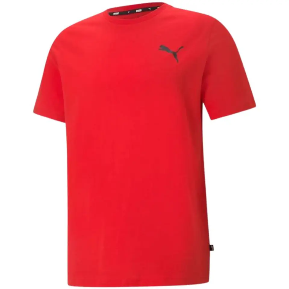 ⁨Koszulka Puma ESS Small Logo Tee M 586668 (kolor Czerwony, rozmiar M)⁩ w sklepie Wasserman.eu