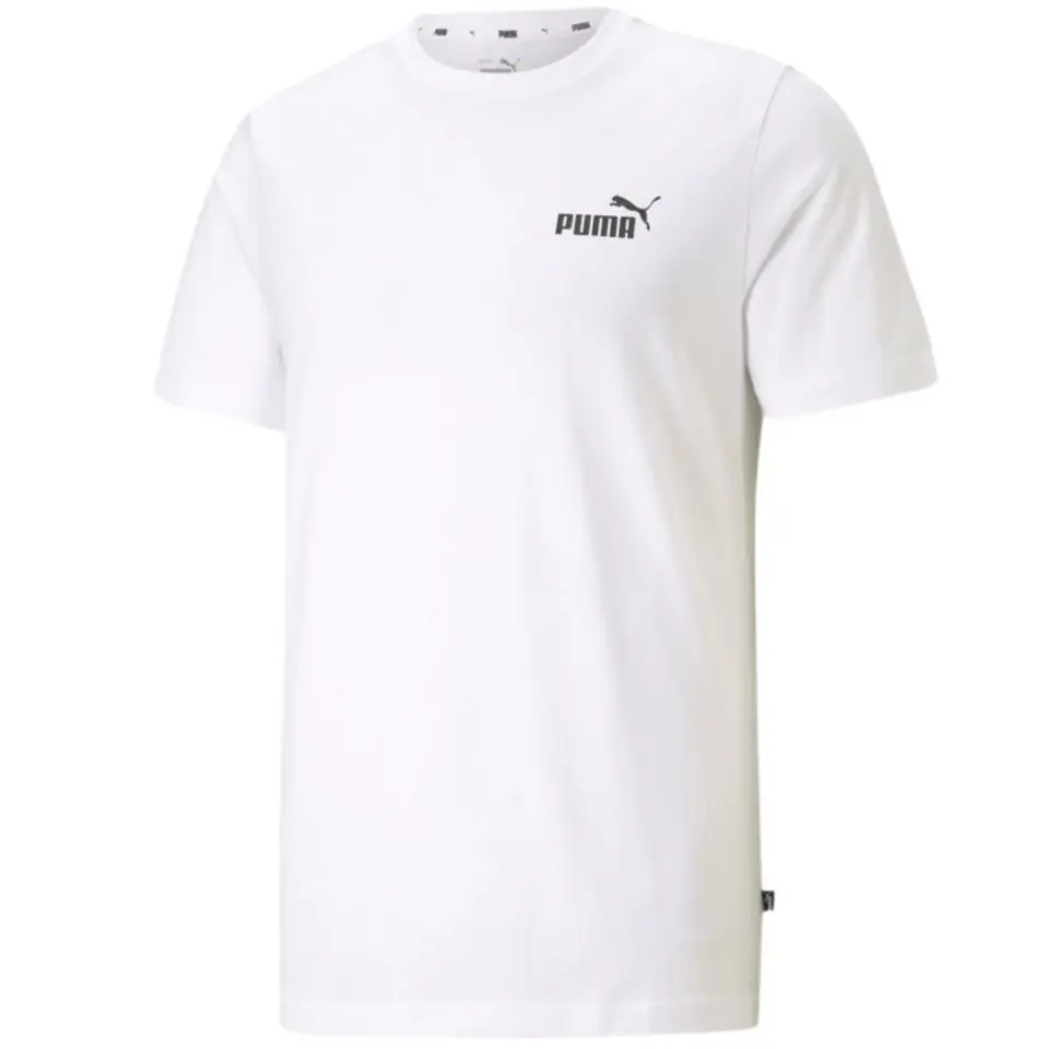 ⁨Koszulka Puma ESS Small Logo Tee M 586668 (kolor Biały, rozmiar XL)⁩ w sklepie Wasserman.eu