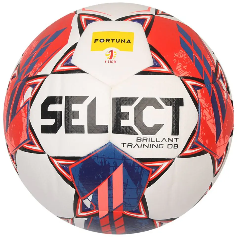 ⁨Piłka Select Brillant Training DB Fortuna 1 Liga V23 (kolor Biały, rozmiar 4)⁩ w sklepie Wasserman.eu