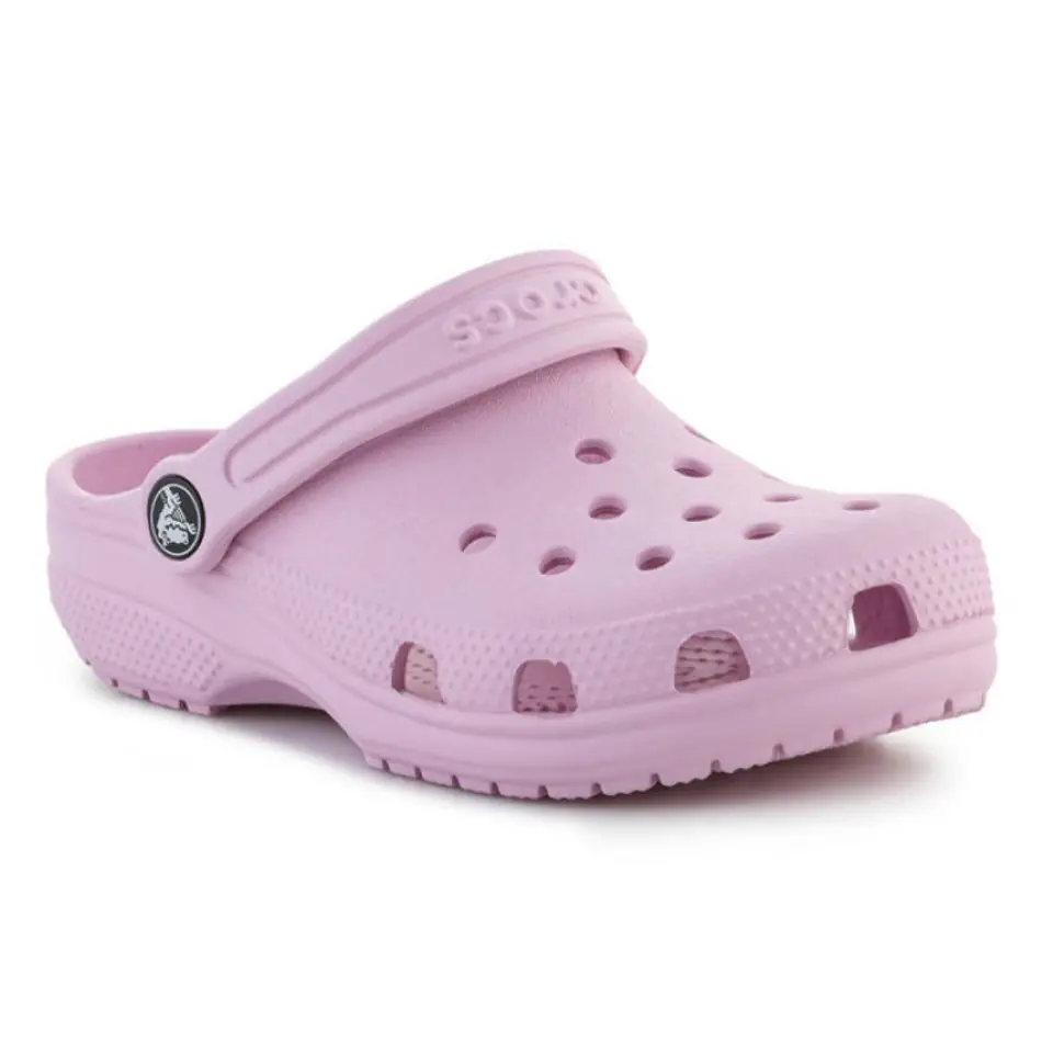 ⁨Klapki Crocs Classic Clog Jr 206991 (kolor Różowy, rozmiar EU 32/33)⁩ w sklepie Wasserman.eu