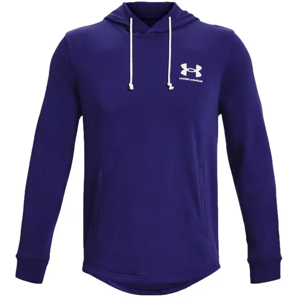 ⁨Under Armour UA Rival Terry LC HD Blue 1370401 468 Men's Sweatshirt⁩ at Wasserman.eu