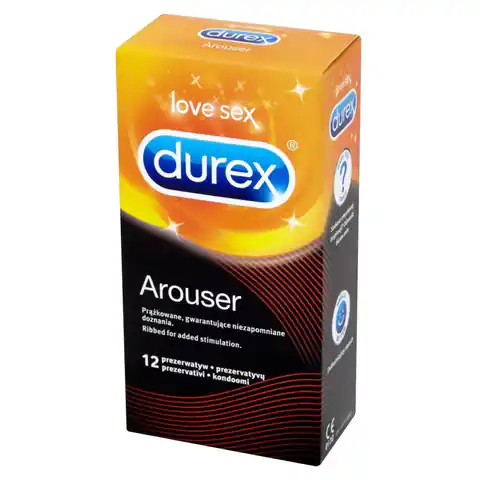 ⁨Durex Prezerwatywy Arouser 12 szt⁩ w sklepie Wasserman.eu