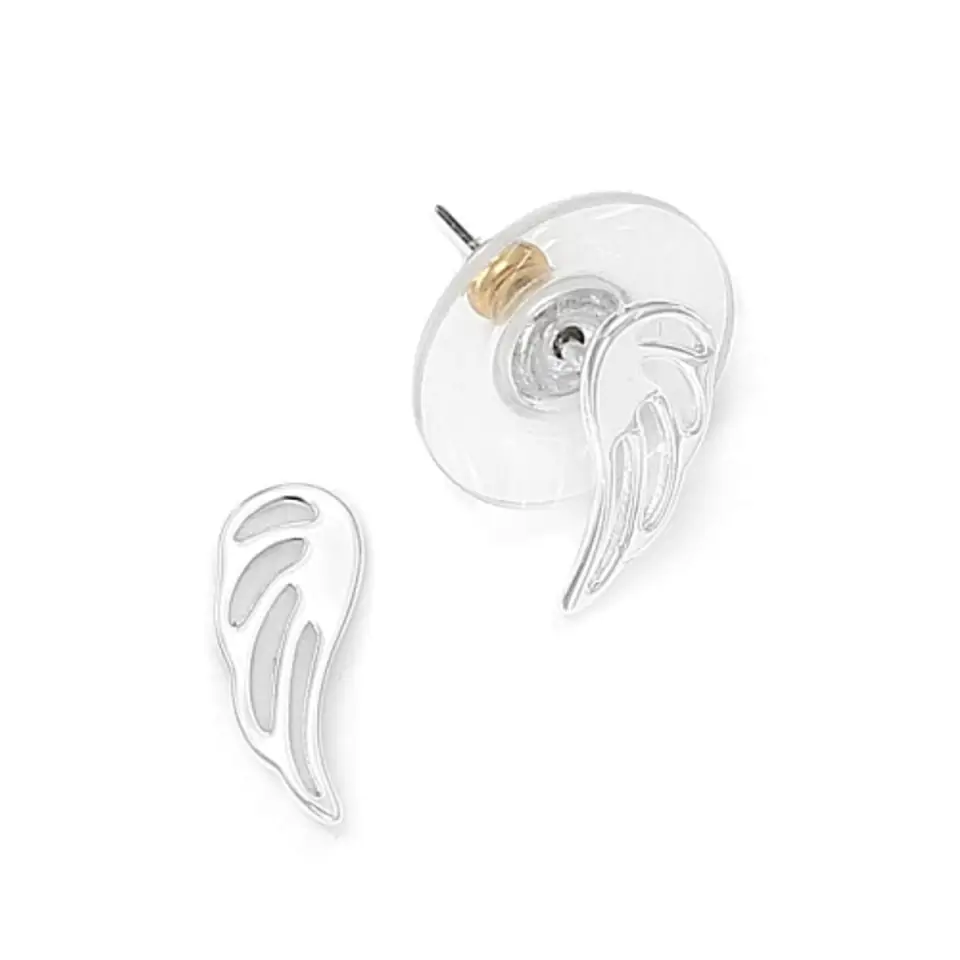 ⁨Earrings small wings (P14718AG)⁩ at Wasserman.eu