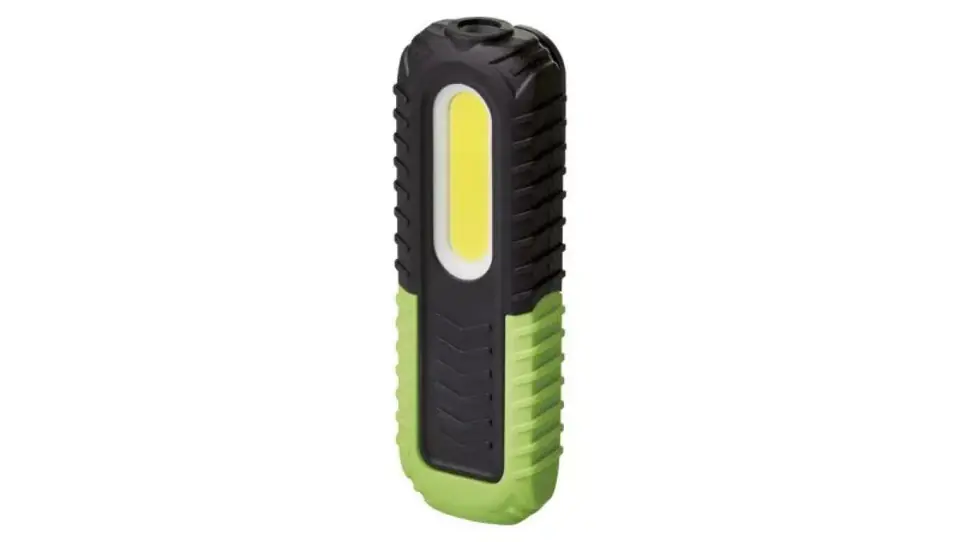 ⁨Lampa warsztat. LED 5W COB +3W LED 400lm 2000mAh ładowalna P4531⁩ w sklepie Wasserman.eu