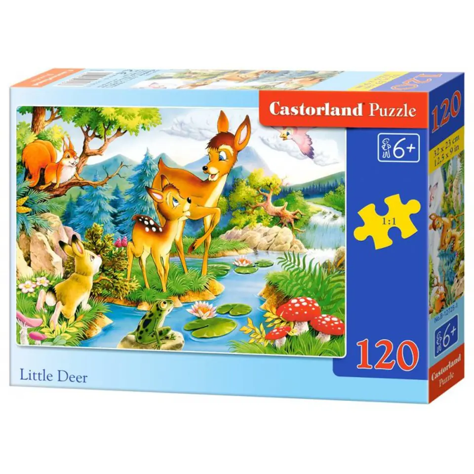 ⁨Puzzle 120el. little deer⁩ w sklepie Wasserman.eu