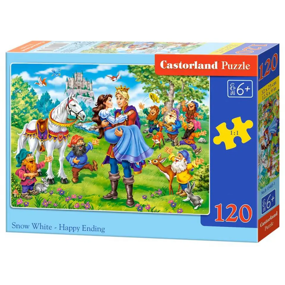 ⁨Puzzle 120el. snow white h.e.⁩ w sklepie Wasserman.eu