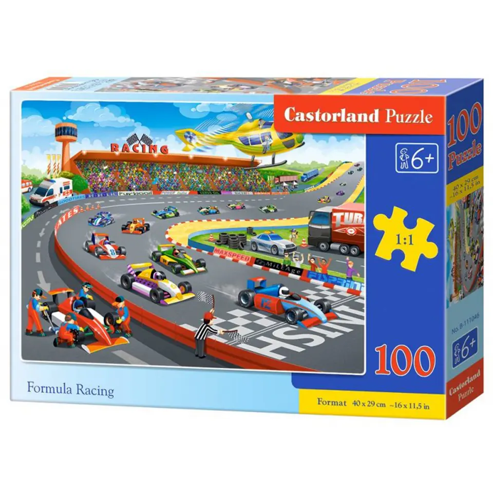 ⁨Puzzle 100 formula racing⁩ w sklepie Wasserman.eu