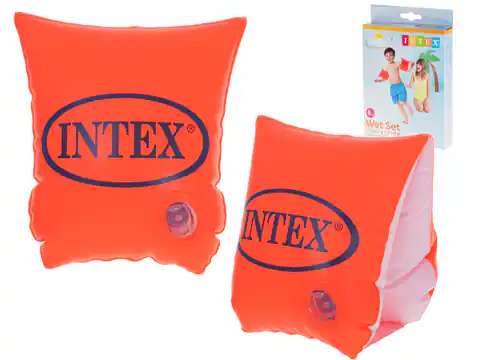 ⁨INTEX Rękawki dmuchane do pływania pływaczki pomarańczowe 2-5 lat⁩ w sklepie Wasserman.eu