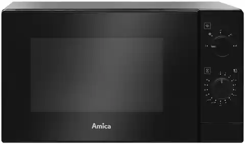 ⁨Amica AMMF20M1B microwave oven 20 l 700 W Black⁩ at Wasserman.eu