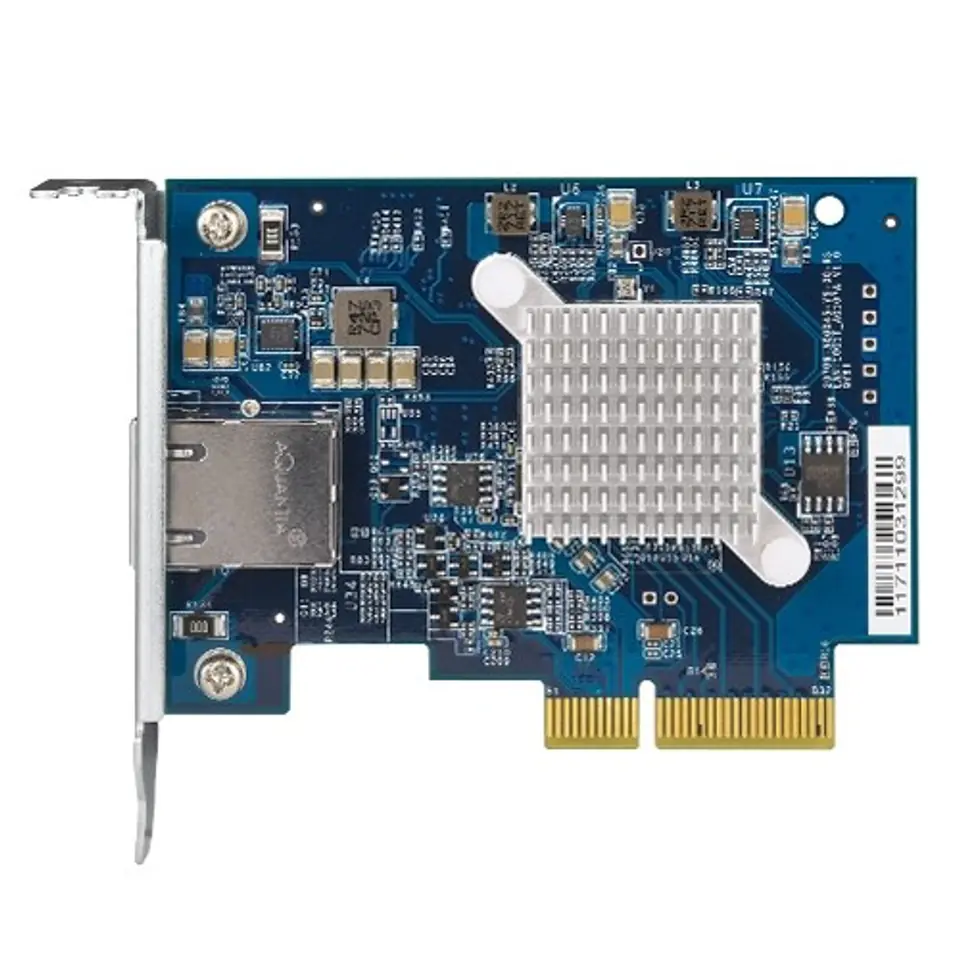 ⁨QNAP QXG-10G1T network card Internal Ethernet 10000 Mbit/s⁩ at Wasserman.eu