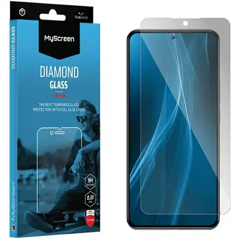 ⁨MS Diamond Glass Edge FG Huawei Nova 11 czarny/black Full Glue⁩ w sklepie Wasserman.eu