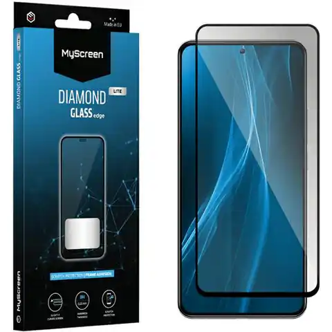 ⁨MS Diamond Glass Edge Lite FG Huawei Nova 11 czarny/black Full Glue⁩ w sklepie Wasserman.eu