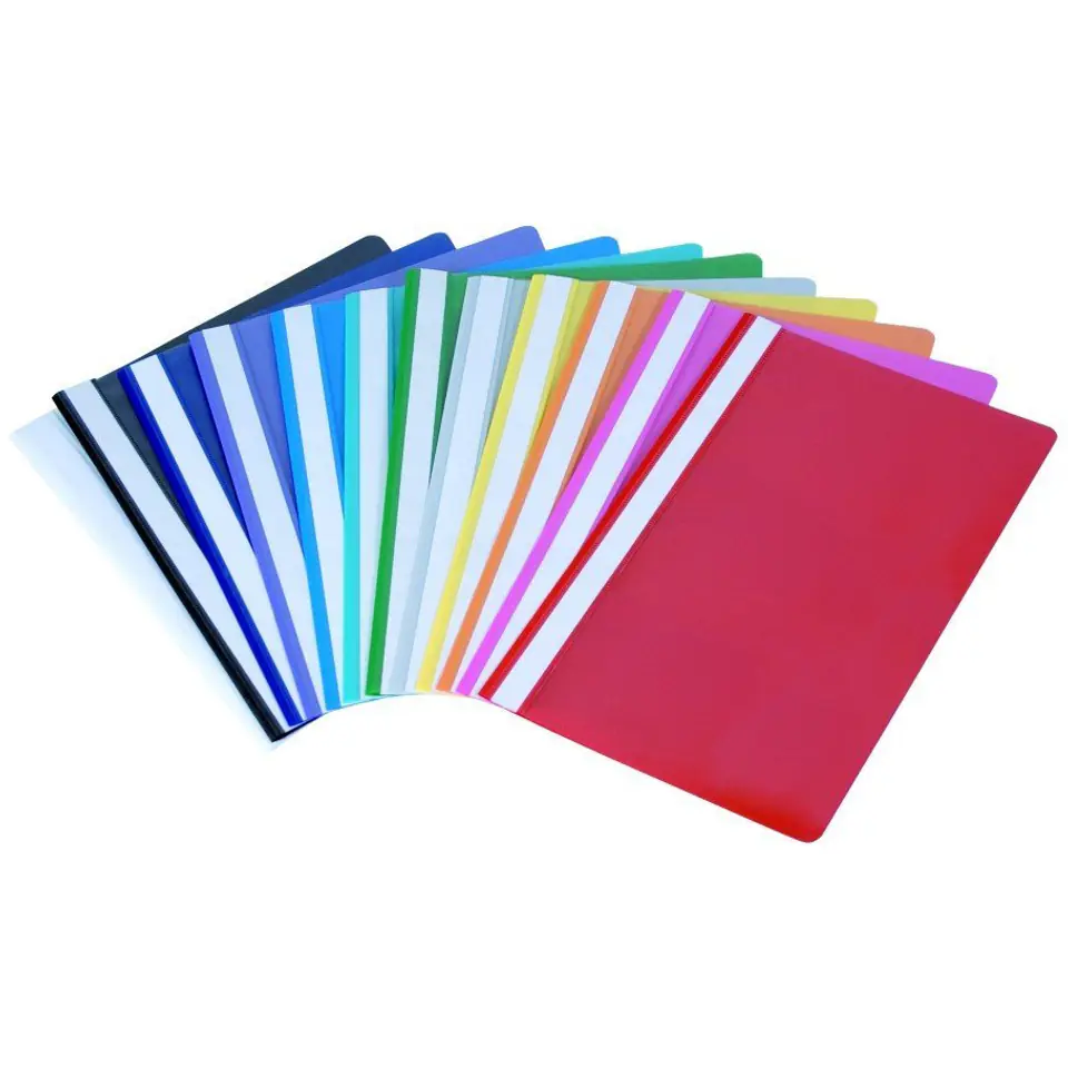 ⁨Skoroszyt A4 PP biały miękki (25szt.) 100/170mic 21101111-14 OFFICE PRODUCTS⁩ w sklepie Wasserman.eu