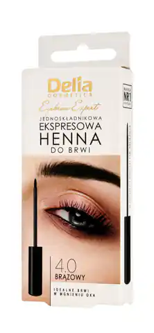 ⁨DELIA EYEBROW EXPERT Henna expres 4.0 brąz⁩ w sklepie Wasserman.eu