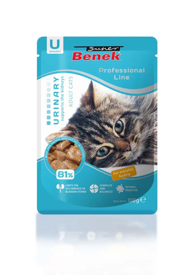 ⁨SUPER BENEK Saszetka dla kota Urinary 100g⁩ w sklepie Wasserman.eu