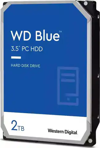 ⁨Dysk twardy HDD WD Blue 2TB 3,5" SATA WD20EARZ⁩ at Wasserman.eu