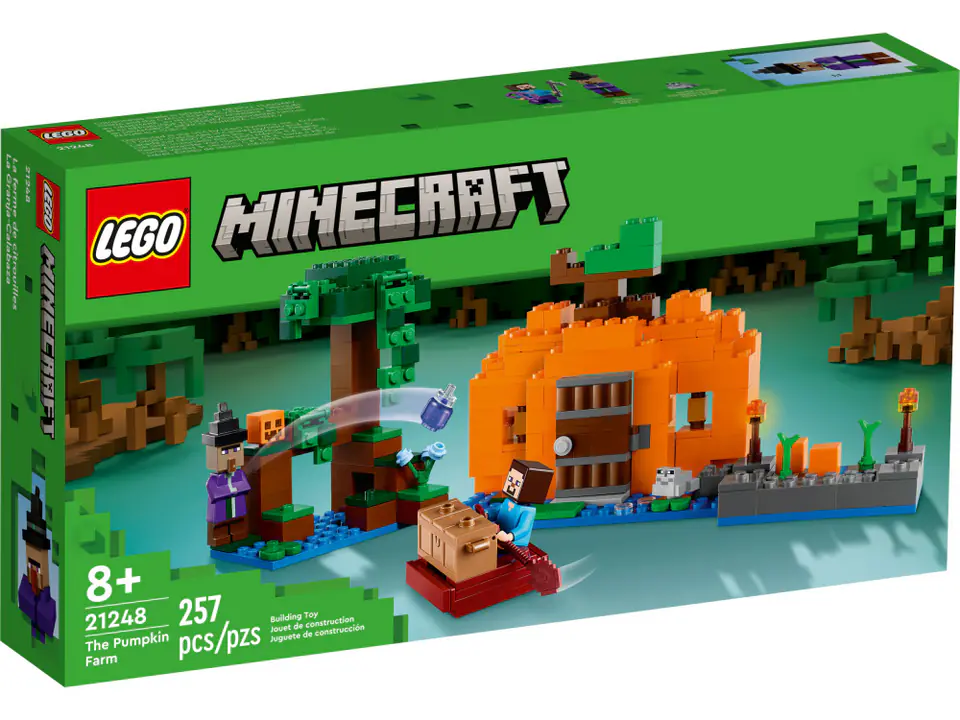 ⁨LEGO MINECRAFT 21248 THE PUMPKIN FARM⁩ at Wasserman.eu