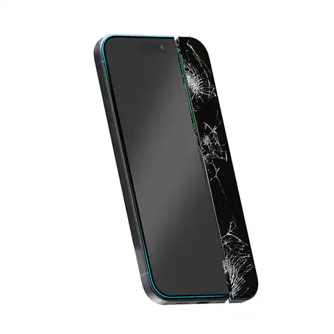 ⁨Crong Nano Glass - Niepękające szkło hybrydowe iPhone 15⁩ w sklepie Wasserman.eu