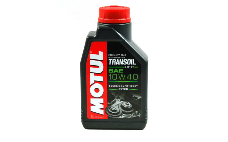 ⁨Olej przekładniowy MOTUL Transoil SEA10W40 Ester (1 litr)⁩ w sklepie Wasserman.eu