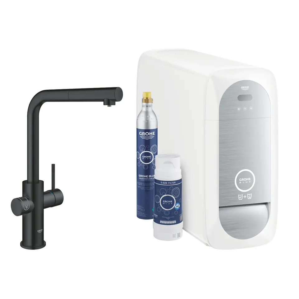 ⁨Bateria z filtrem wody GROHE Blue Home 31539KS0⁩ w sklepie Wasserman.eu