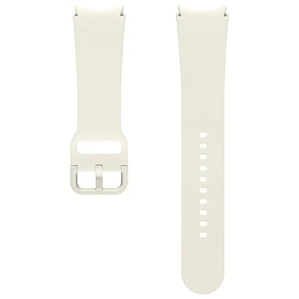 ⁨Pasek Sport Band Samsung ET-SFR94LUEGEU do Watch6 20mm M/L kremowy/cream⁩ w sklepie Wasserman.eu