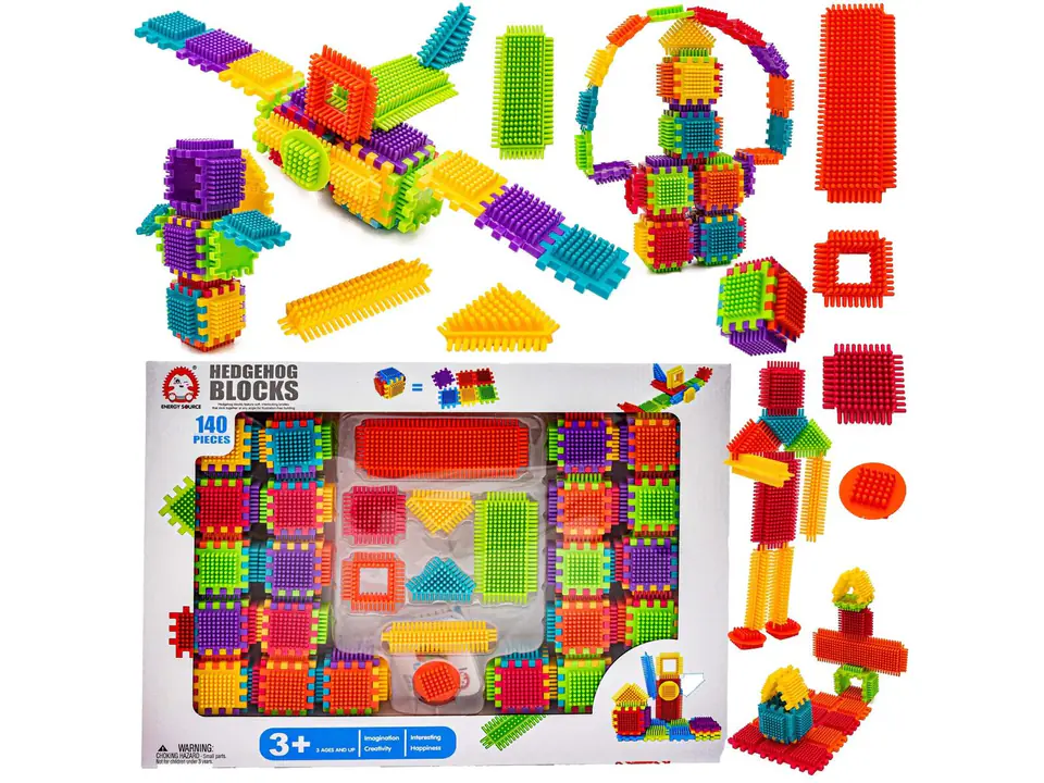 ⁨Building Blocks, Wafers, Hedgehogs, Combs 140 pieces⁩ at Wasserman.eu