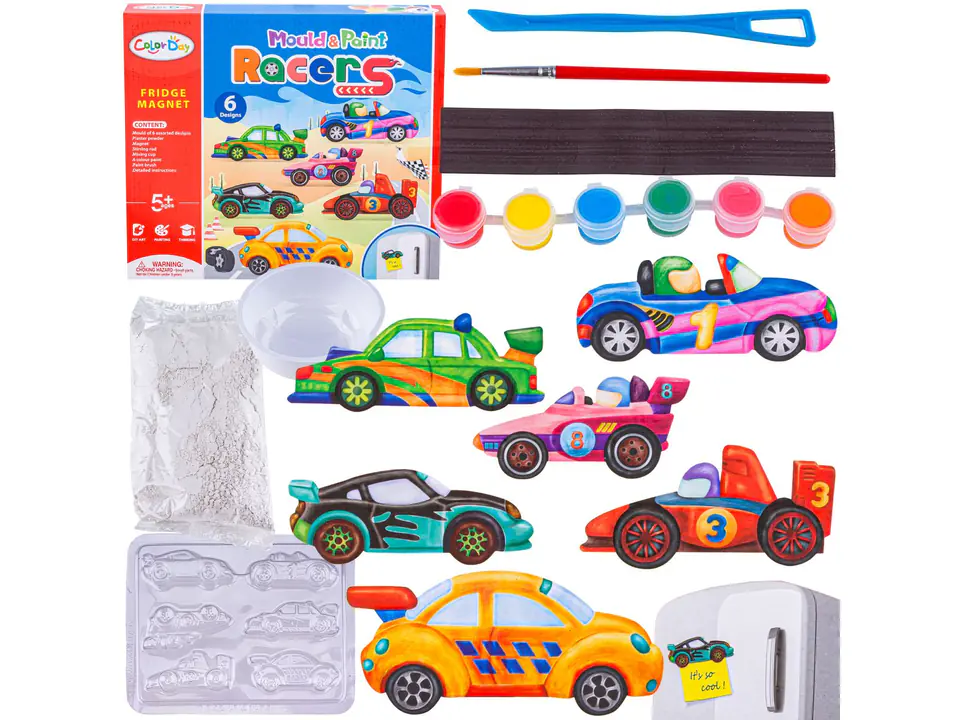 ⁨Creative Set Create a Magnet, DIY Cast SPORTS CARS, RACING DO IT YOURSELF⁩ at Wasserman.eu