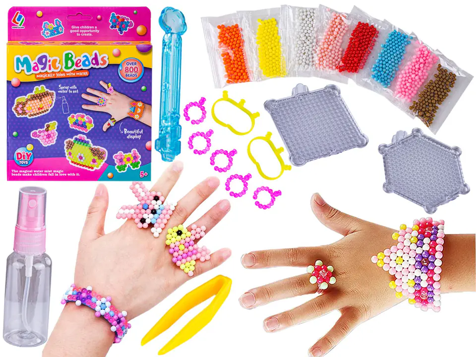 ⁨Water Beads Jewelry Making Kit Accessories⁩ at Wasserman.eu