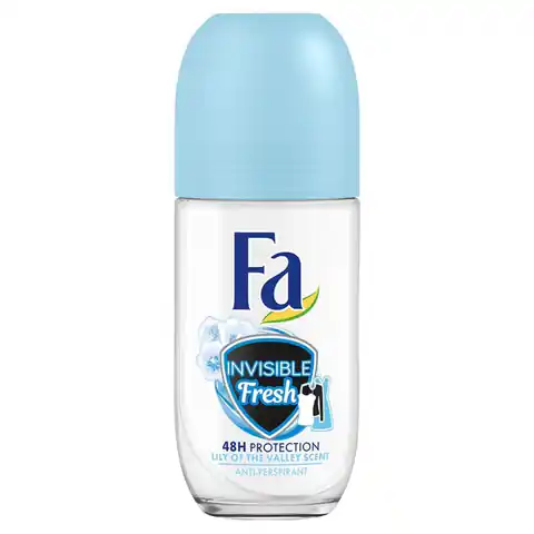 ⁨Fa Invisible Fresh 48H Deodorant Roll-on Lily Of The Valley 50ml⁩ at Wasserman.eu