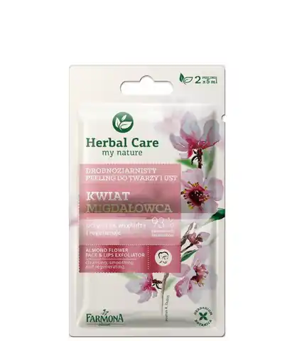 ⁨Farmona Herbal Care Peeling drobnoziarnisty Kwiat Migdałowca - saszetka 5ml x 2⁩ w sklepie Wasserman.eu