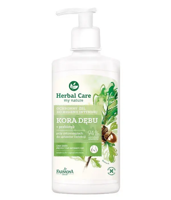 ⁨Farmona Herbal Care Żel do higieny intymnej ochronny Kora Dębu 330ml⁩ w sklepie Wasserman.eu