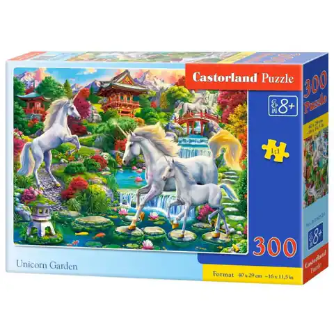 ⁨Puzzle unicorn garden 300⁩ w sklepie Wasserman.eu