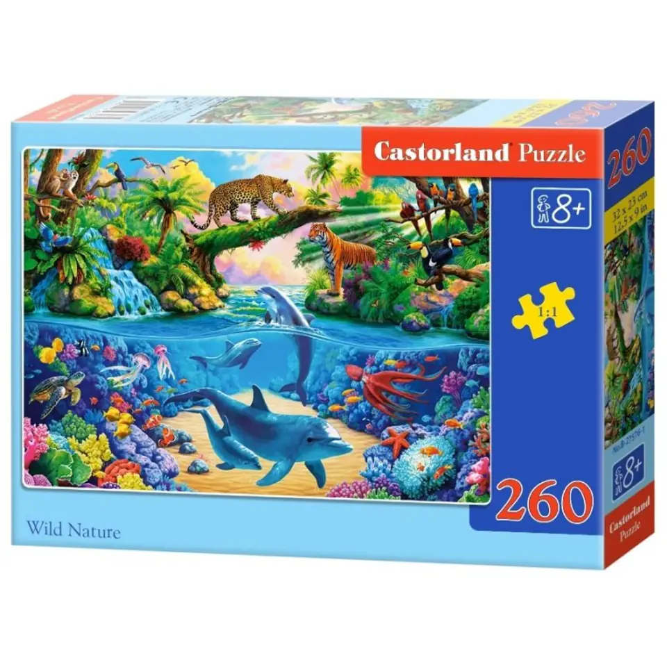 ⁨Puzzle 260 el. wild nature⁩ w sklepie Wasserman.eu