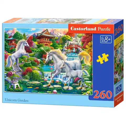 ⁨Puzzle 260 el. unicorn garden⁩ w sklepie Wasserman.eu