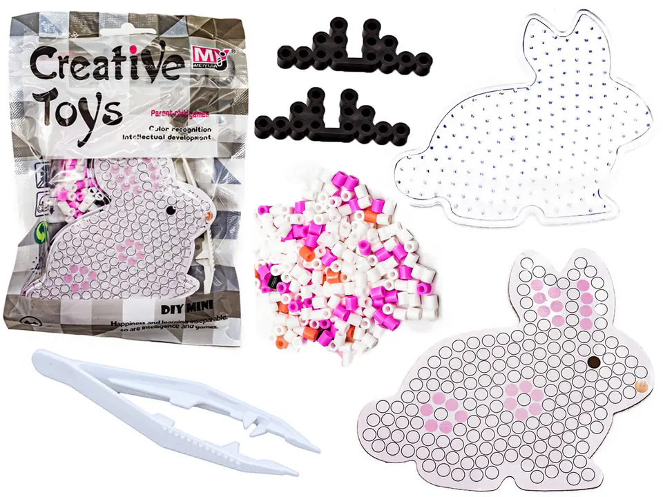 ⁨Ironing beads, Ironing, Template, Sachet RABBIT⁩ at Wasserman.eu