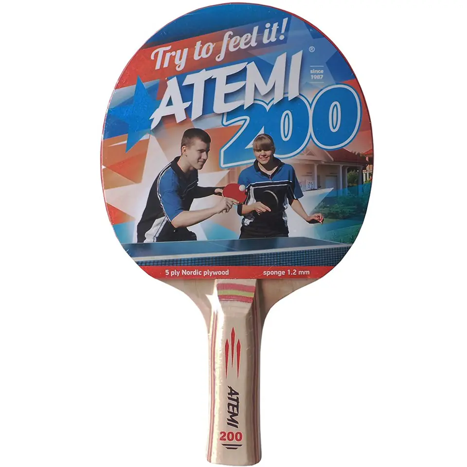 ⁨New Atemi 200 Anatomical - ping pong racket⁩ at Wasserman.eu