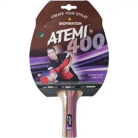 ⁨New Atemi 400 Anatomical - ping pong racket⁩ at Wasserman.eu